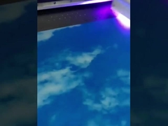 90 * 60cm Dijital Uv Baskı Makinesi 1880 Dpi Kumaş Mürekkep Püskürtmeli Yazıcı