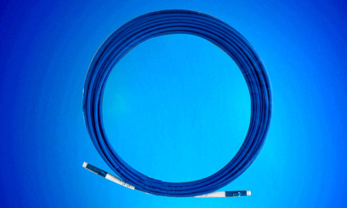 Mavi renkli kapalı fiber optik kablo 4M veya 6M uzunlukta
