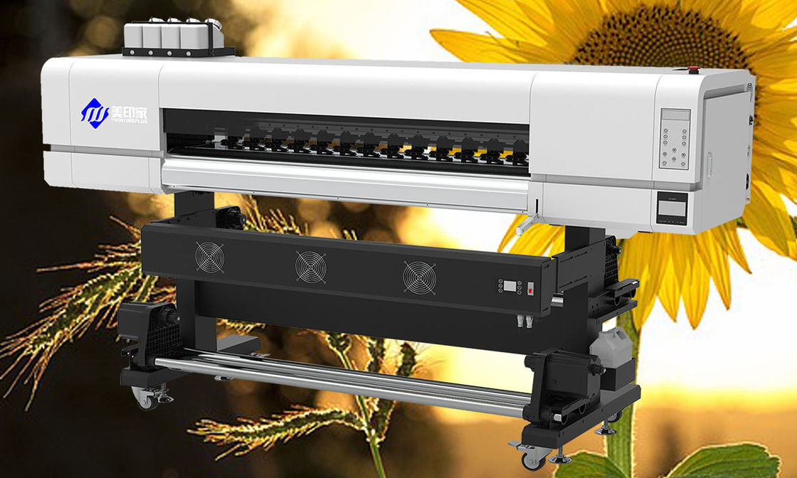 1250MM Ekoloji dostu mürekkepli 8 renkli basın kalınlığı 1,5 mm'den 6 mm'ye kadar