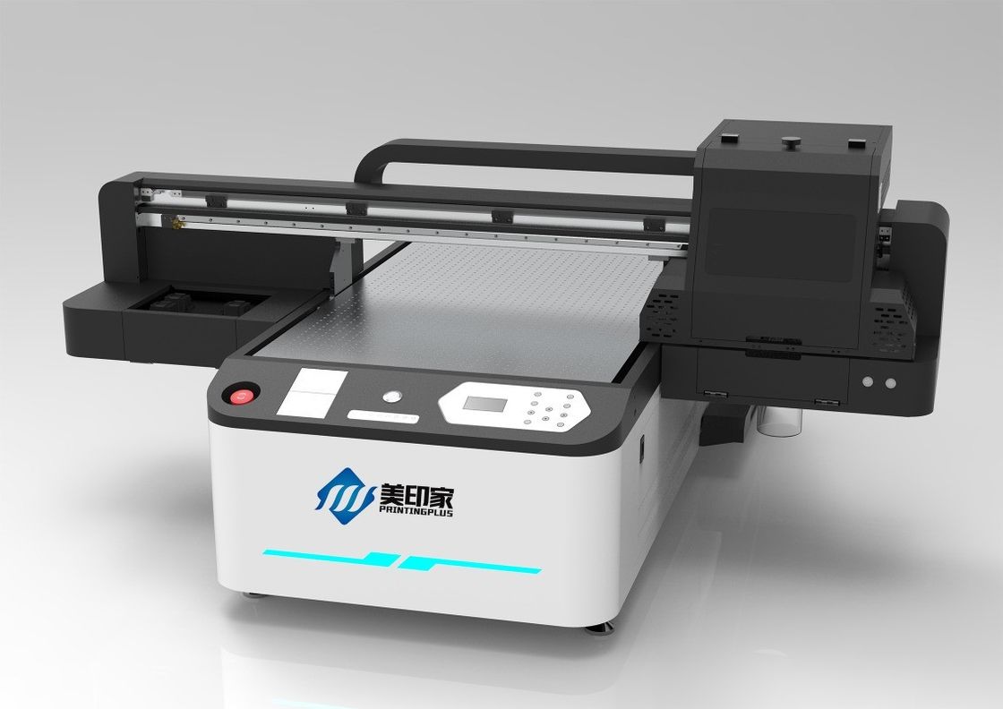 6 geçiş hızı CMYK UV çoklu malzeme için yüksek kapasiteli düz baskı makinesi