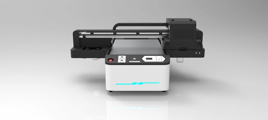 6 geçiş hızı CMYK UV çoklu malzeme için yüksek kapasiteli düz baskı makinesi