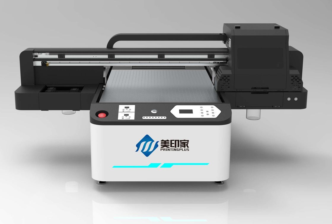 Profesyonel 1440 DPI UV Mürekkep Atışı Düzlüklü Yazıcı / THK doğrusal kılavuzu ile UV Düzlüklü Yazı Makinesi