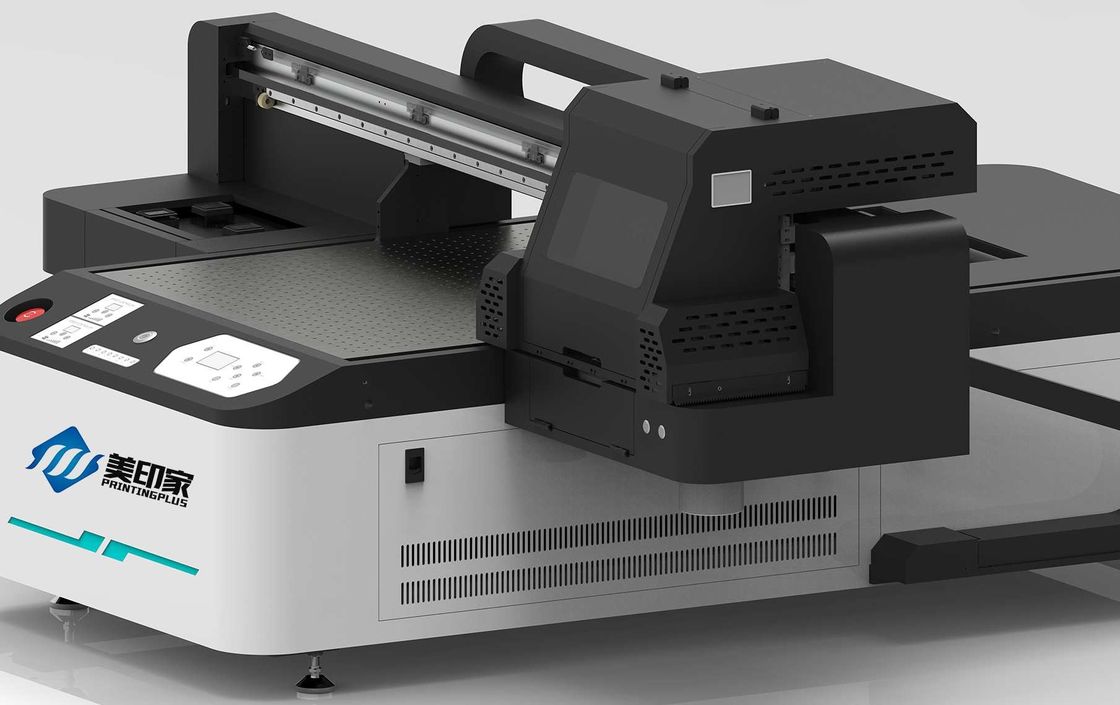 Profesyonel 1440 DPI UV Mürekkep Atışı Düzlüklü Yazıcı / THK doğrusal kılavuzu ile UV Düzlüklü Yazı Makinesi