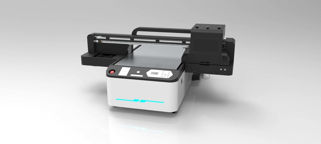 Precision 6 Pass UV Inkjet Flatbed Printer 600 mm x 900 mm baskı alanı olan negatif basınç sistemi