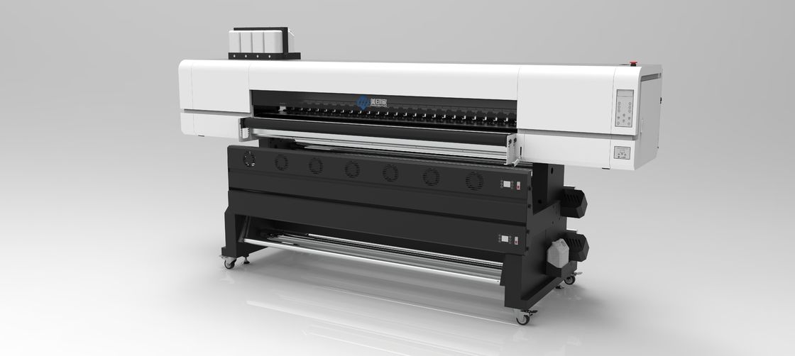 5 litrelik mürekkep kartuşları ve 192 cm baskı ile büyük formatlı boya sublimasyon yazıcısı