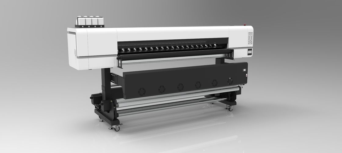 5 litrelik mürekkep kartuşları ve 192 cm baskı ile büyük formatlı boya sublimasyon yazıcısı