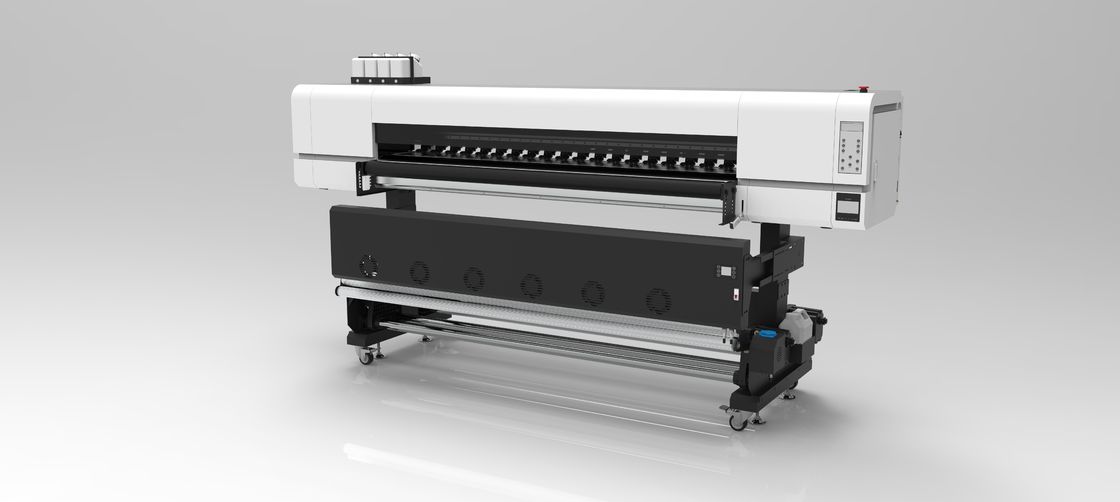 5 litrelik mürekkep kartuşları ve 192 cm baskı ile büyük formatlı boya sublimasyon yazıcısı