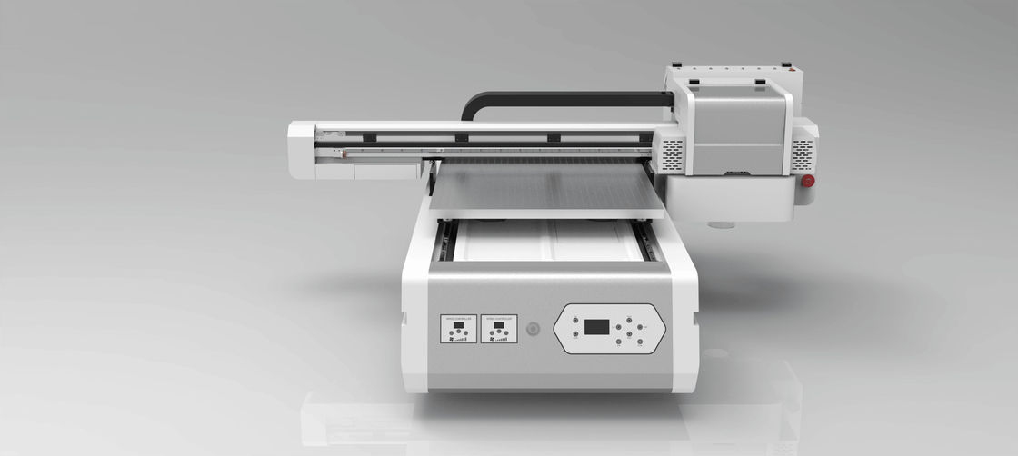 UV mürekkep püskürtücü düz yataklı yazıcı 600x900 MM'ye kadar basılabilir alan THK rehber rayı ile