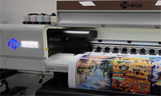 Genişlik 1250MM Su Bazlı Yazıcı İç Mekan Reklam Yazıcısı BOYA Mürekkebi