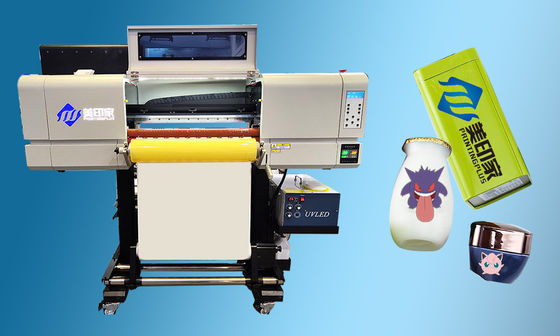 PET Film Baskısı için CMYK + Beyaz + V ile 1500ML Mürekkep Püskürtmeli Baskı Makinesi