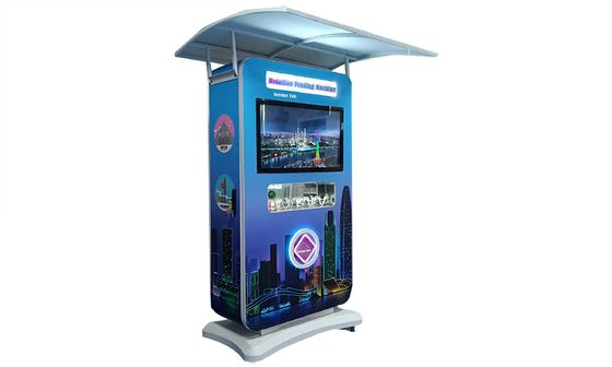 100 Parça / Kanal Farklı Renkleri Özelleştirmek Otomatik Anıt Satıcı Makinesi