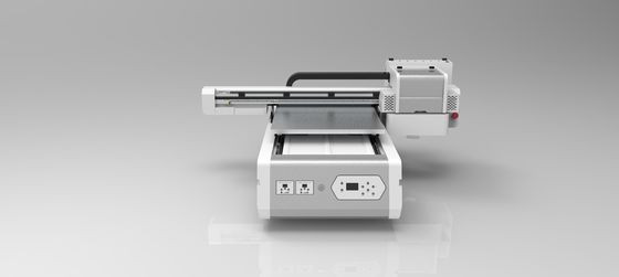 UV mürekkep püskürtücü düz yataklı yazıcı 600x900 MM'ye kadar basılabilir alan THK rehber rayı ile